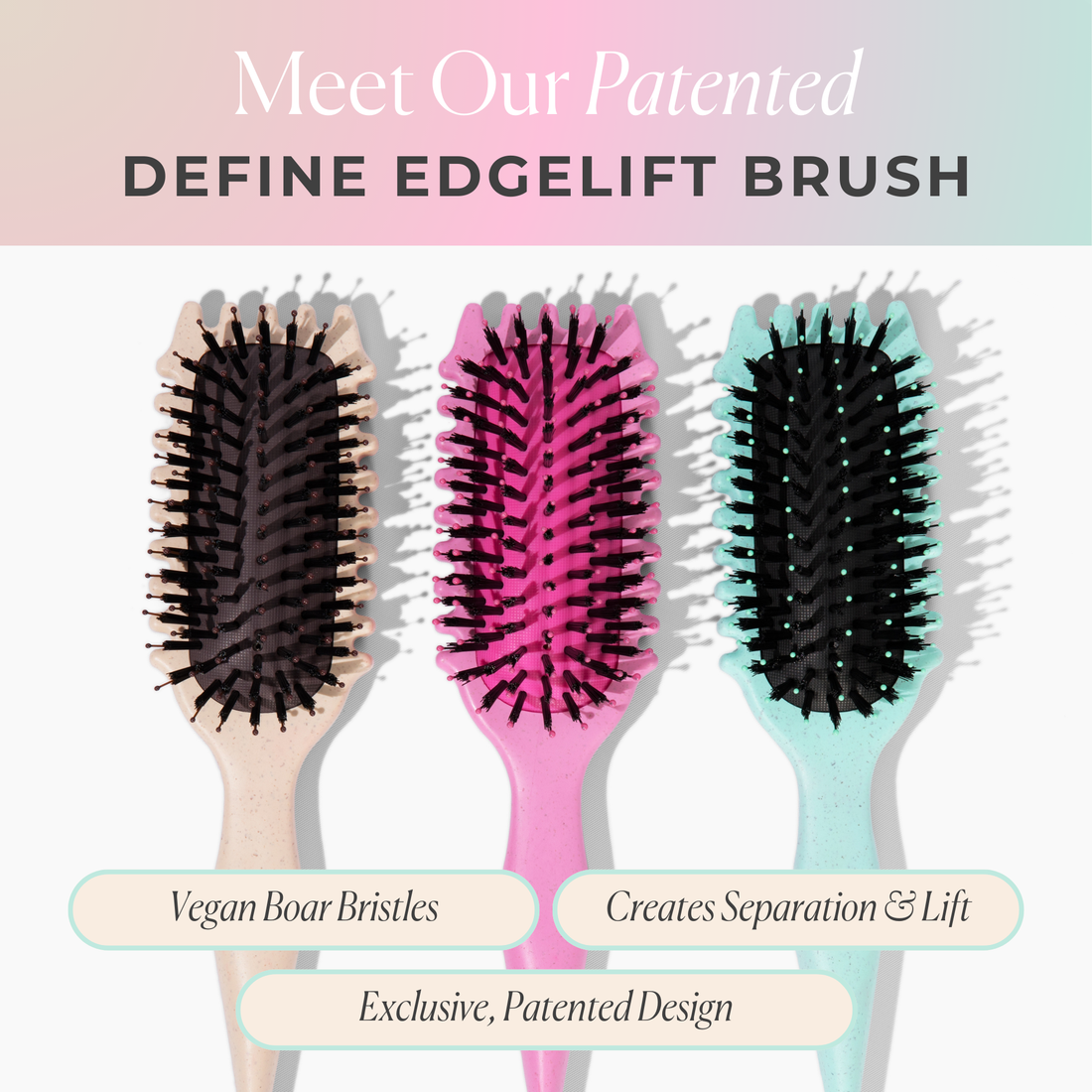 Green Define EdgeLift Brush authentic