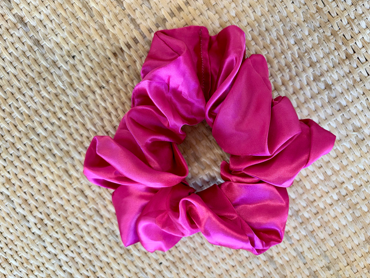 Large Satin scrunchies