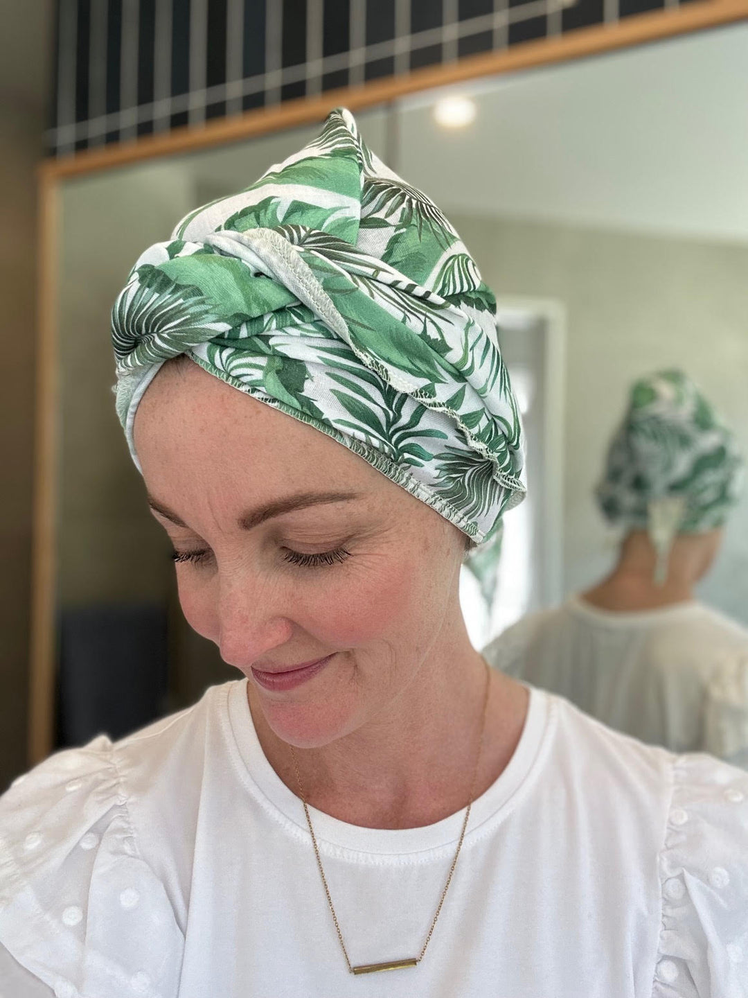 Splash Happy Muslin Towel Turban