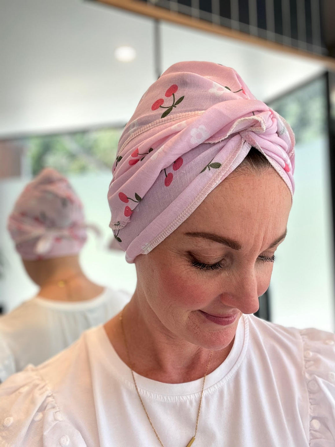 Splash Happy Muslin Towel Turban