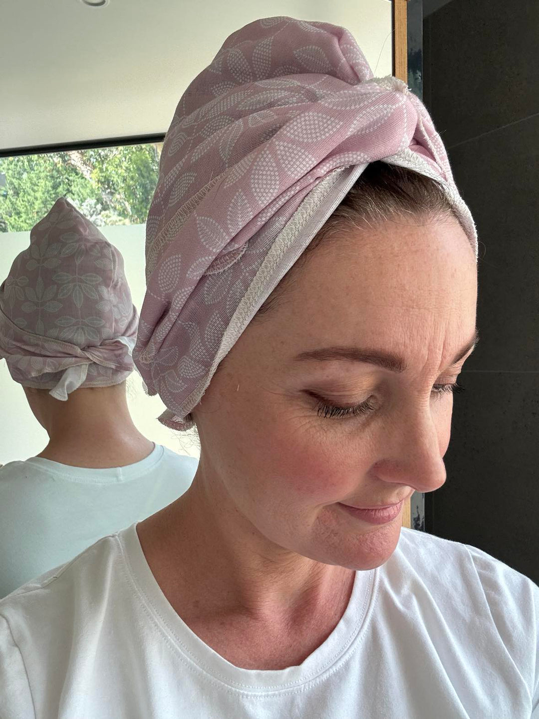 Splash Happy Muslin Towel Turban